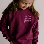 Dear Heart Dear Heart The Lord Is My Shepherd Maroon Pullover