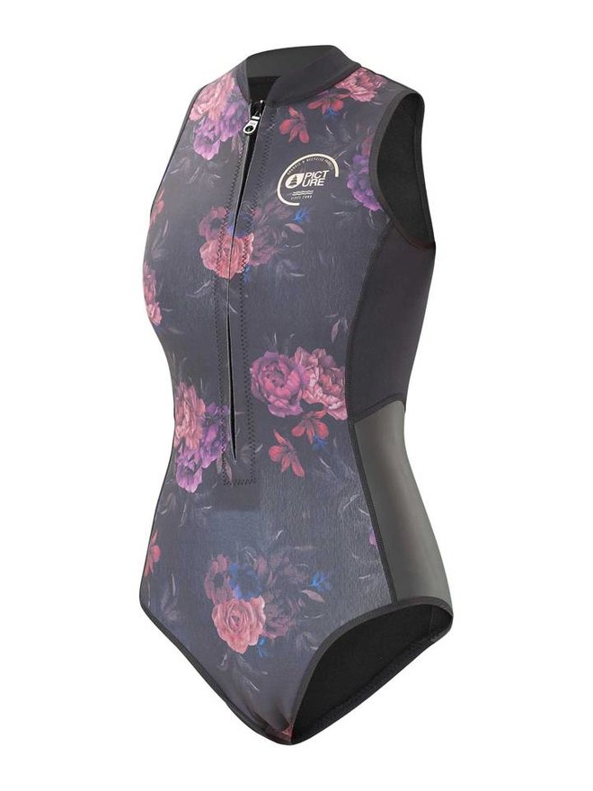 Picture Women's Equation 3/2 FZ Wetsuit Palmer Fish Print –