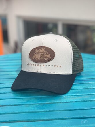 Pukka Escape  6 Panel Pre Curve GO BECAUSE YOU VAN Hat