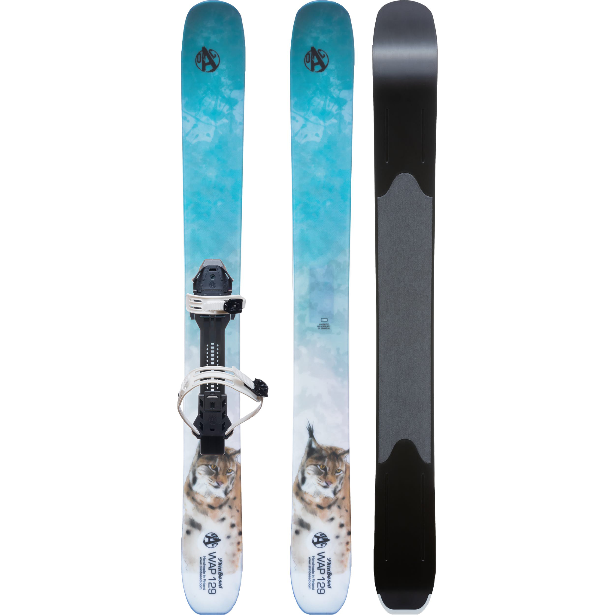 OAC WAP UC 129cm Backcountry Ski & Universal Bindings