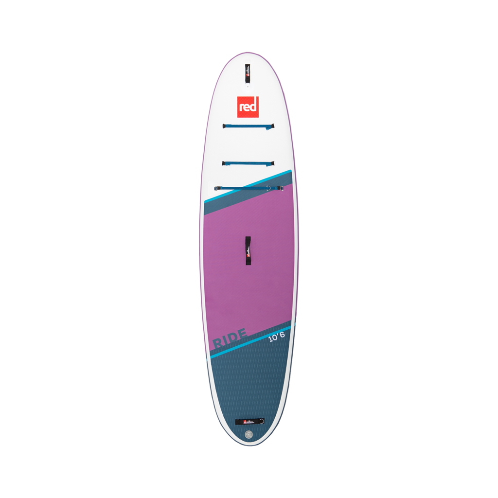 Red Paddle Co SUP Ride 10'6 CT PURPLE Package (board, paddle, leash