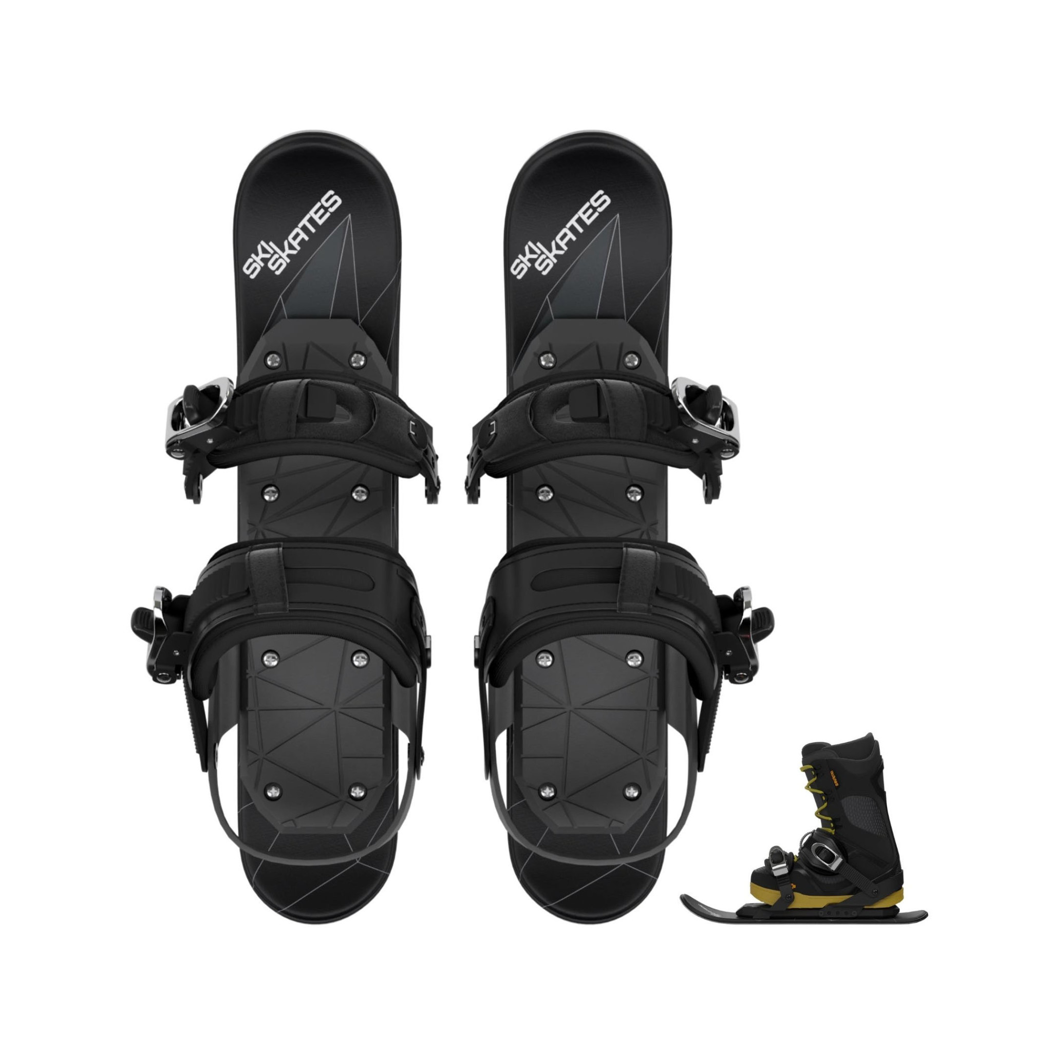 Snowfeet Ski Skates (snowboard version) - Escape Sports Inc.