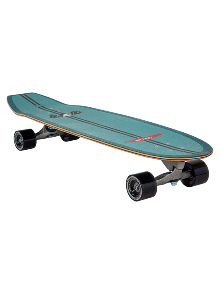 Carver Surfskate Super Snapper 28 x 9.625 - C7 Raw trucks