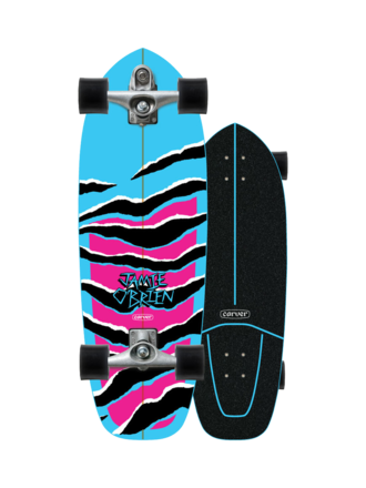 Carver Skateboards Carver JOB Blue Tiger 31" - C7 Raw trucks