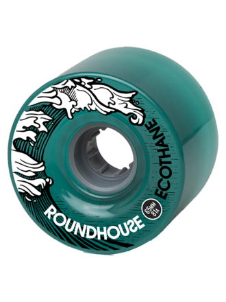 Carver Skateboards Carver Roundhouse Wheels - ECO - MAG 65mm/81A - Aqua