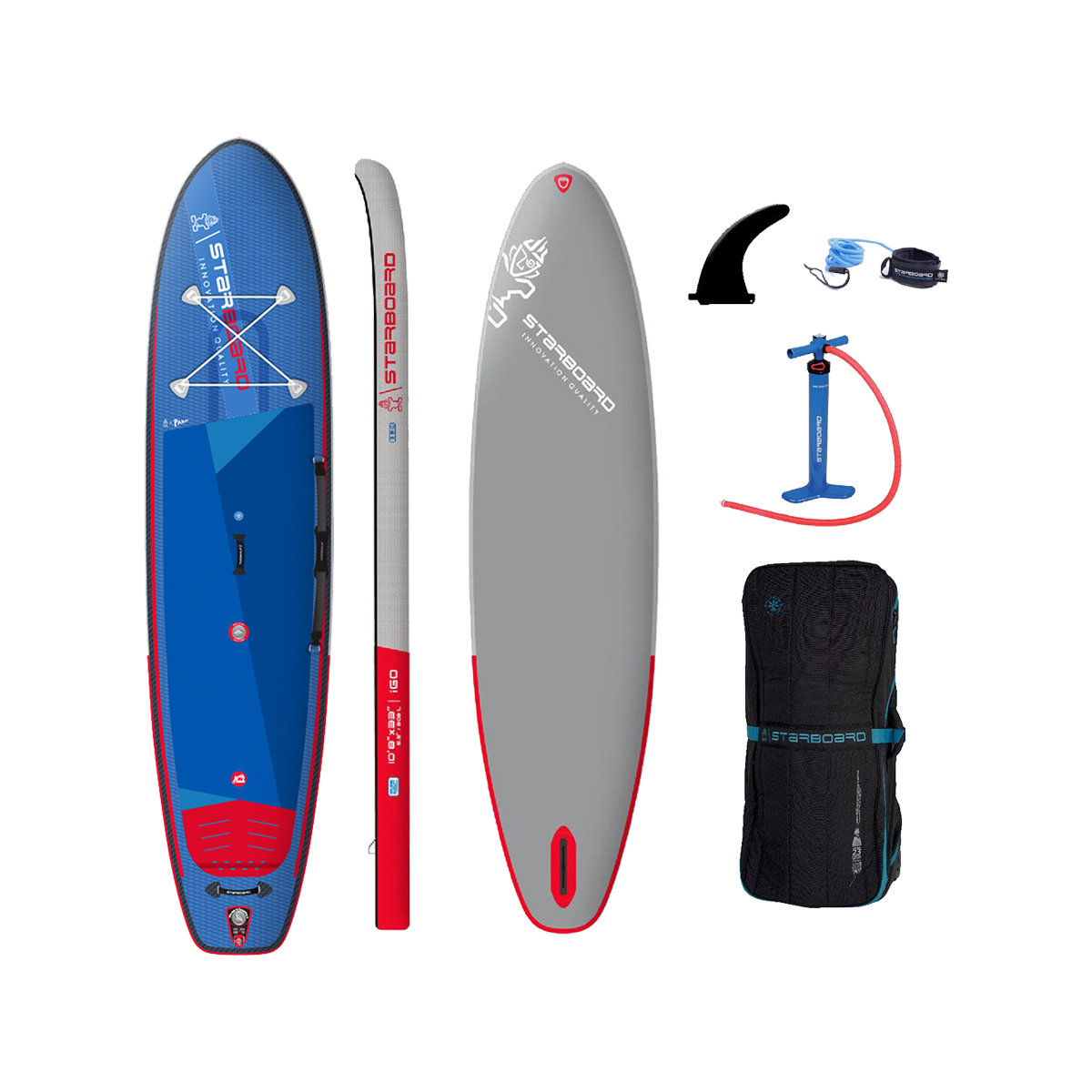 上品なブランド Starboard SUP Inflatable iGO Zen Lite 11'2 サーフィン・ボディボード