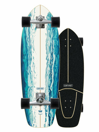 Carver Skateboards Carver Surfskate Resin 31" x 9.75" - CX Raw trucks