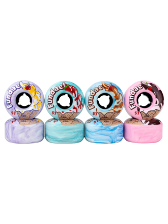 Moxi MOXI Fundae Wheels 57mm, 92a