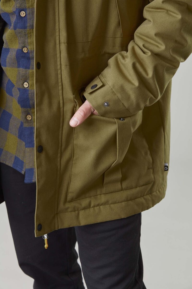 ANT★DOUBLE SNAP DOWNダブルスナップダウンジャケット&マフラー Picture Men's Doaktown Jacket - Escape Sports Inc.