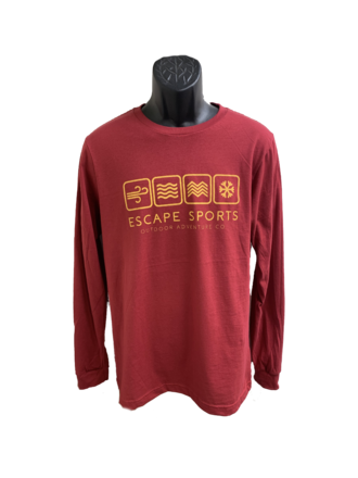 Bella and Canvas Escape Elements Unisex Long Sleeve T-Shirt