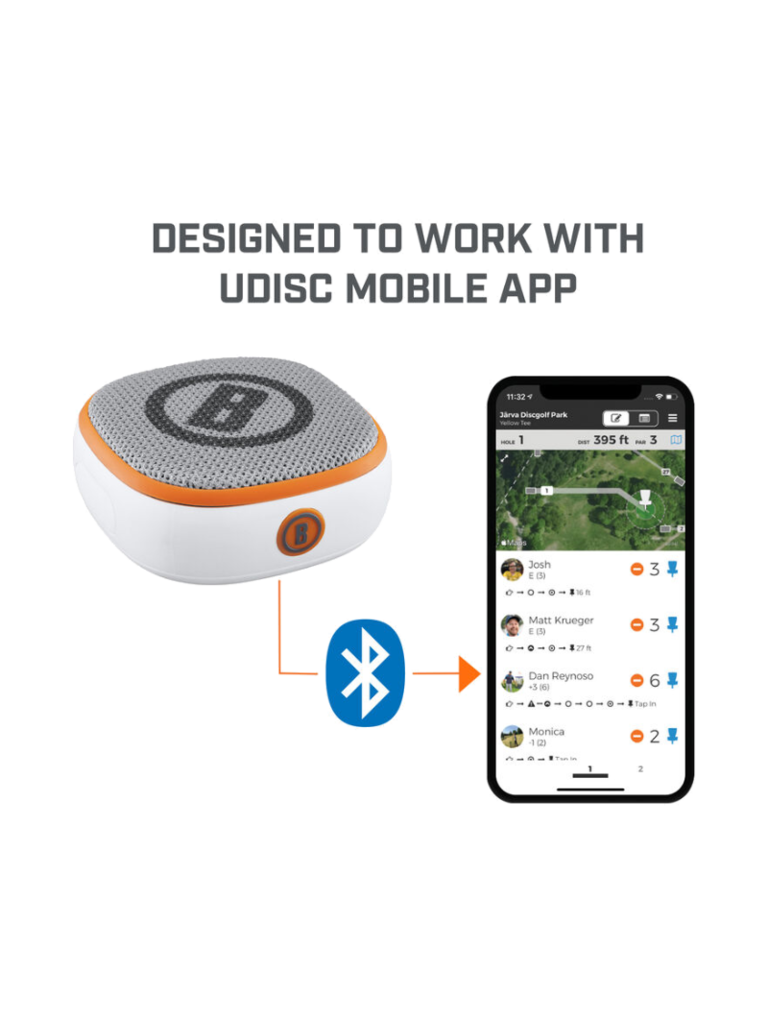 Bushnell Disc Jockey Bluetooth Speaker White Escape Sports Inc.