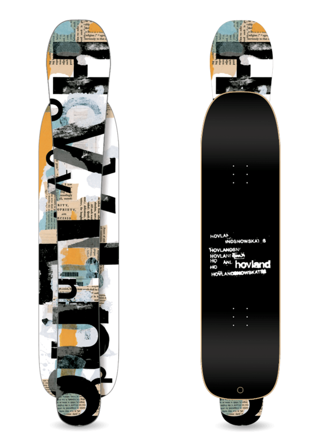 Hovland Five-Oh 92cm Snowskate - Escape Sports Inc.