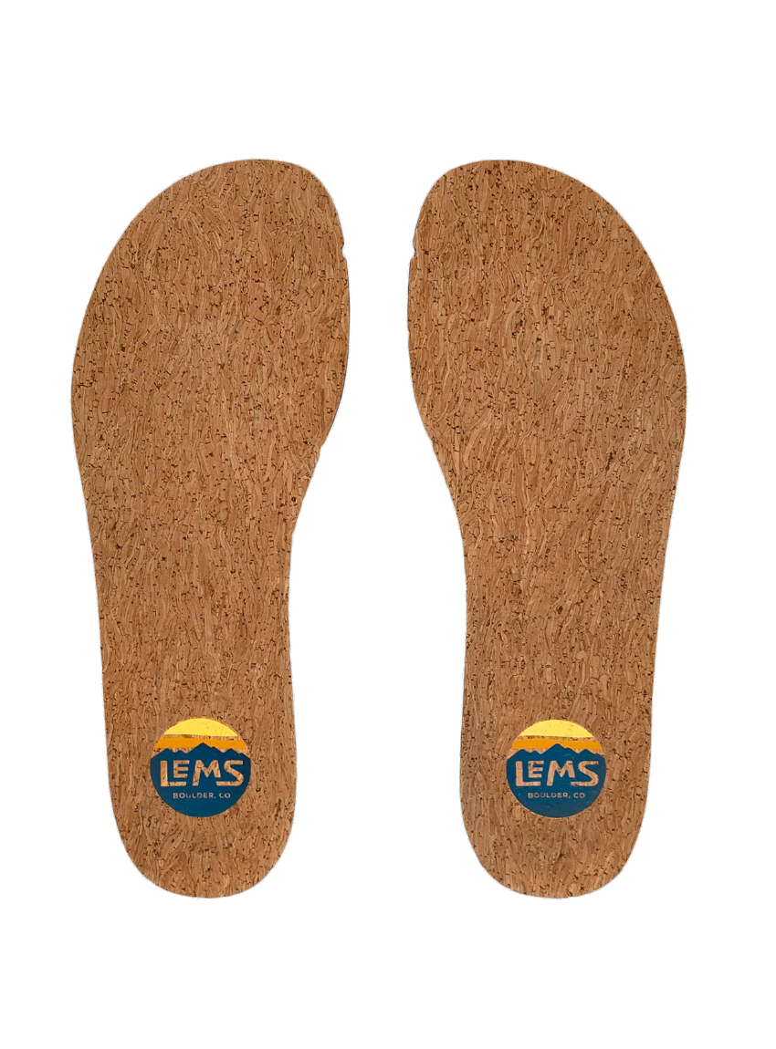 Lems Cork Casual Shoe Insole Escape Sports Inc.