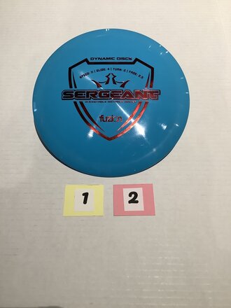 Dynamic Discs Dynamic Fuzion SERGEANT Dist. Disc (11,4,0,2.5)
