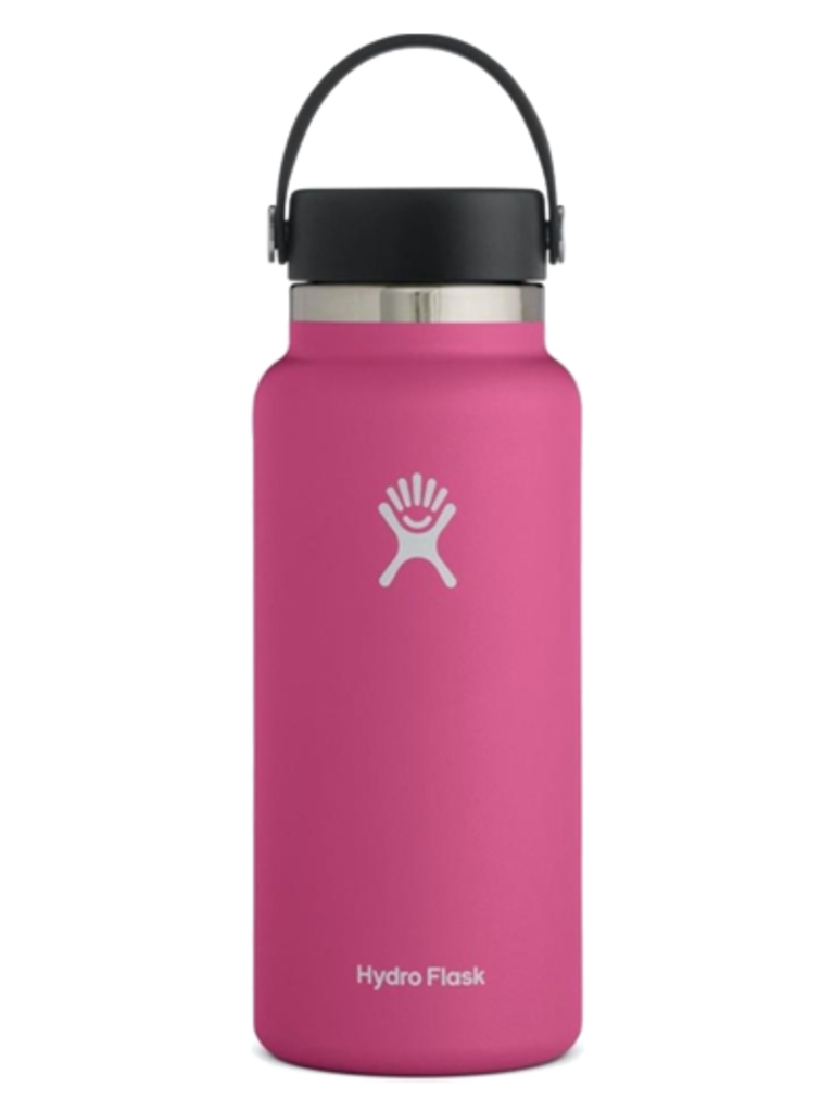  Hydro Flask 12 oz Wide Mouth Bottle with Flex Sip Lid Black :  Sports & Outdoors
