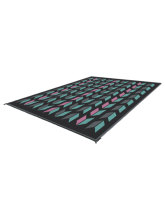 Kuma Kuma Cheveron Boho Outdoor Mat 9' x 9'