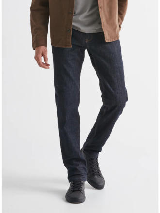 Duer Duer Men's Fireside Tech Fleece Lined Denim - Slim