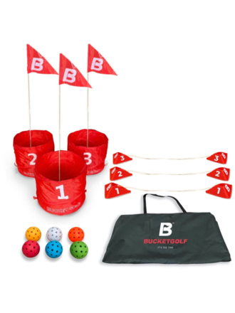 Bucket Golf 3 Hole Set