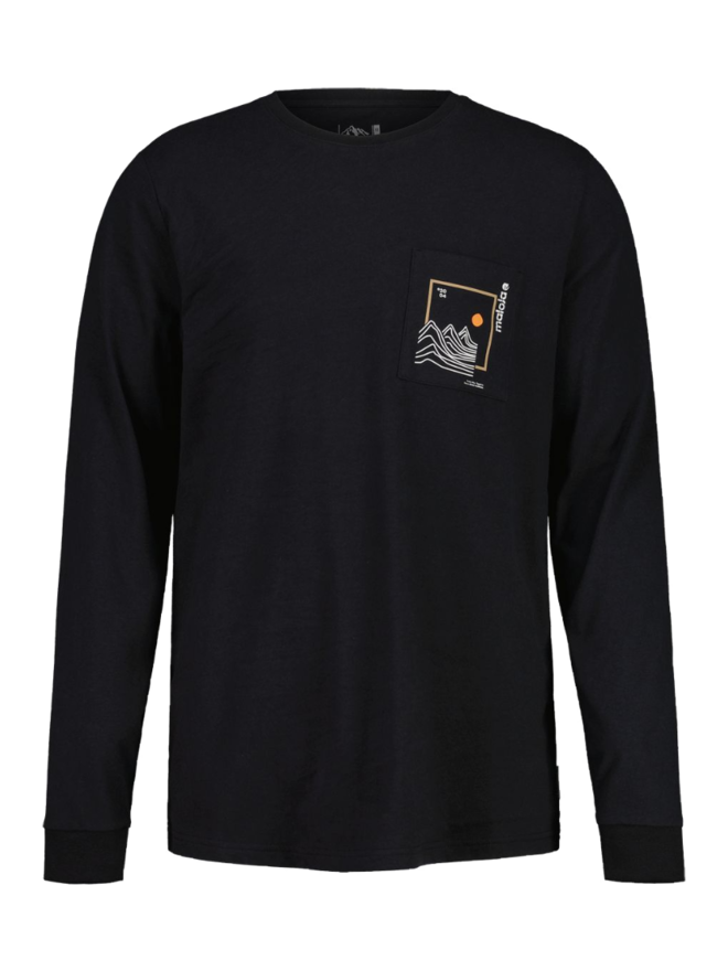 Linen Long Sleeve Vintage T Shirt for Men Clothing T-Shirt