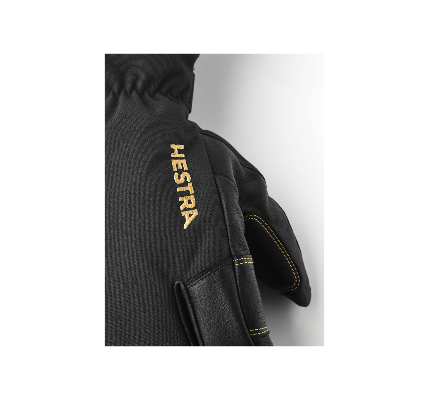 新品Hestra 3Finger GTX FullLeather　GORETEX Army Leather Gore-Tex - 3 finger - Black | Hestra Gloves