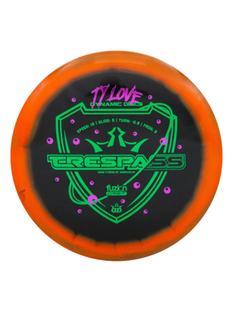 Dynamic Discs Dynamic Fuzion Orbit TRESPASS (Love '23) Dist. Disc (12,5,-0.5,3)
