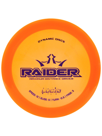 Dynamic Discs Dynamic Lucid RAIDER Dist. Disc (13,5,-0.5,3)