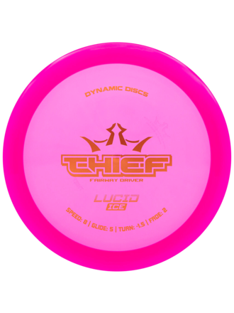 Dynamic Discs Dynamic Lucid Ice THIEF Fair. Disc (8,5,-1.5,2)