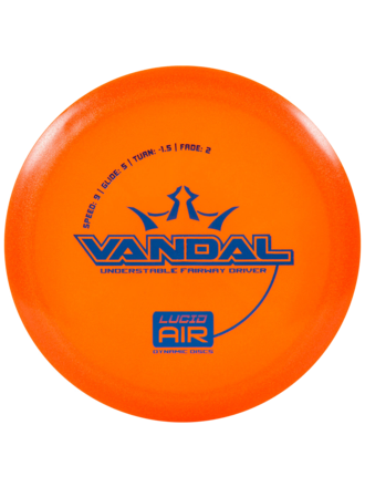 Dynamic Discs Dynamic Lucid Air VANDAL Fair. Driver (9,5,-1.5,2)