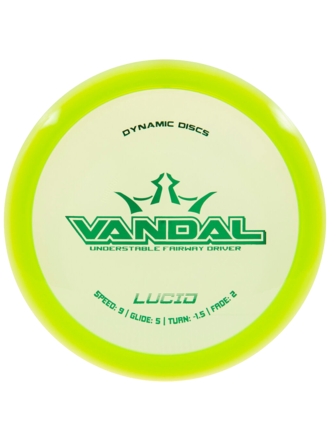 Dynamic Discs Dynamic Lucid VANDAL Fair. Disc (9,5,-1.5,2)
