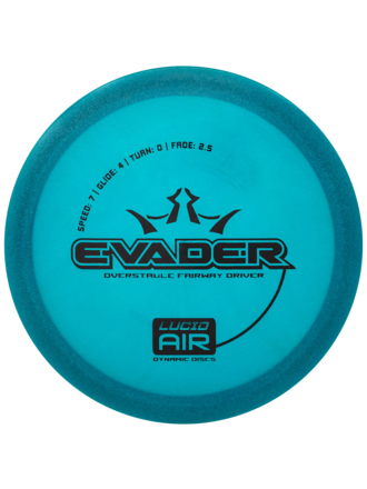 Dynamic Discs Dynamic Lucid Air EVADER Fair. Disc (7,4,0,2.5)