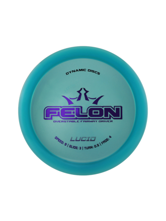 Dynamic Discs Dynamic Lucid FELON Fair. Disc (9,3,0.5,4)