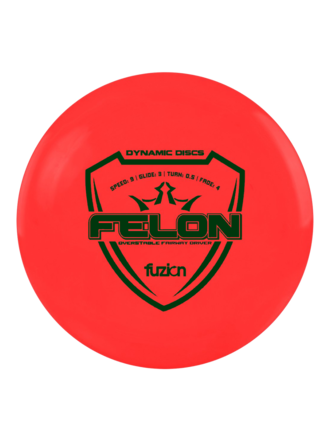 Dynamic Discs Dynamic Fuzion FELON Fair. Disc (9,3,0.5,4)