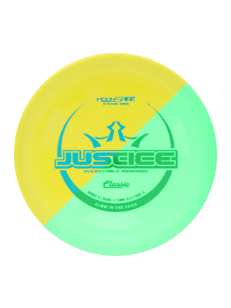 Dynamic Discs Dynamic Classic Blend Moonshine JUSTICE Mid. Disc (5,1,0.5,4)