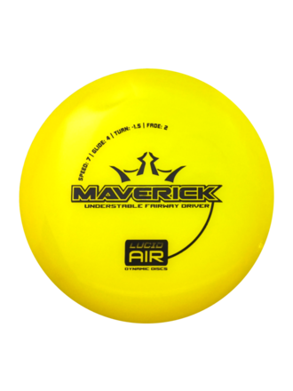 Dynamic Discs Dynamic Lucid Air MAVERICK Fair. Disc (7,4,-1.5,2)