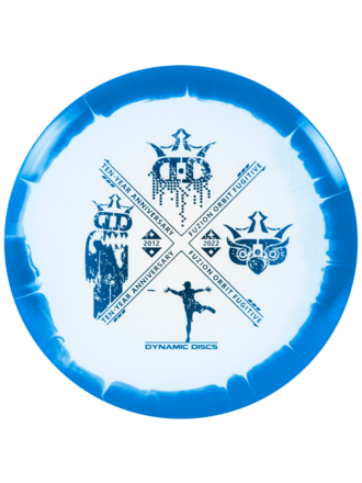 Dynamic Discs Dynamic Fuzion Orbit FUGITIVE (10Y Ann.) Mid. Disc (5,5,-0.5,1.5)