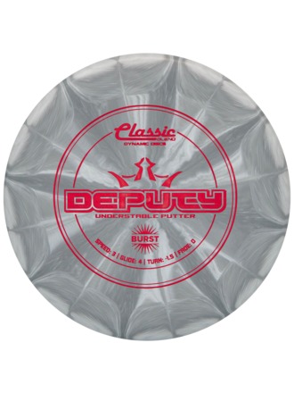 Dynamic Discs Dynamic Classic Blend Burst DEPUTY Putt. Disc (3,4,-1.5,0)