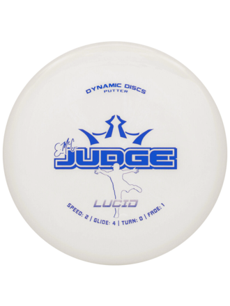 Dynamic Discs Dynamic Lucid EMAC JUDGE Putt. Disc (2,4,0,1)