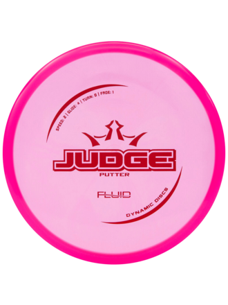 Dynamic Discs Dynamic Fluid JUDGE Putt. Disc (2,4,0,1)