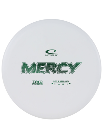 Dynamic Discs Lat. 64 Zero Medium Burst MERCY Putt. Disc (2,4,0,1)