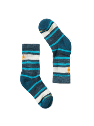 Smartwool Smartwool Kid's HIKE Light Cushion Crew - Striped