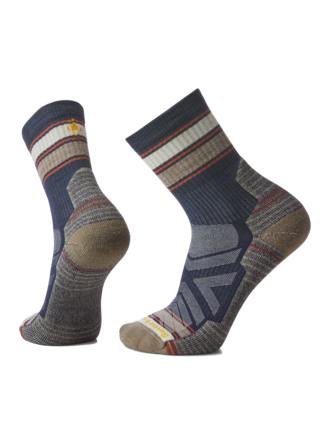 Smartwool Smartwool HIKE Light Cushion Mid Crew Stripes