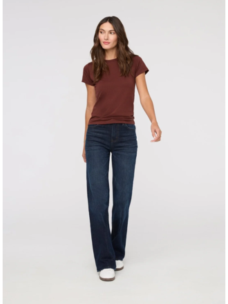 Duer Duer W's Midweight Perf. Denim High Rise Wide Leg