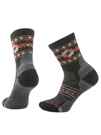Smartwool Smartwool Women's HIKE Light Cushion Mid Crew - Retro Floral