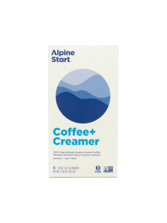 Alpine Start Alpine Start Dairy-Free Coffee + Creamer Instant Latte - 5 pk.
