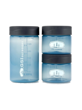 GSI Outdoors GSI Travel Stack 3 Piece Container Set