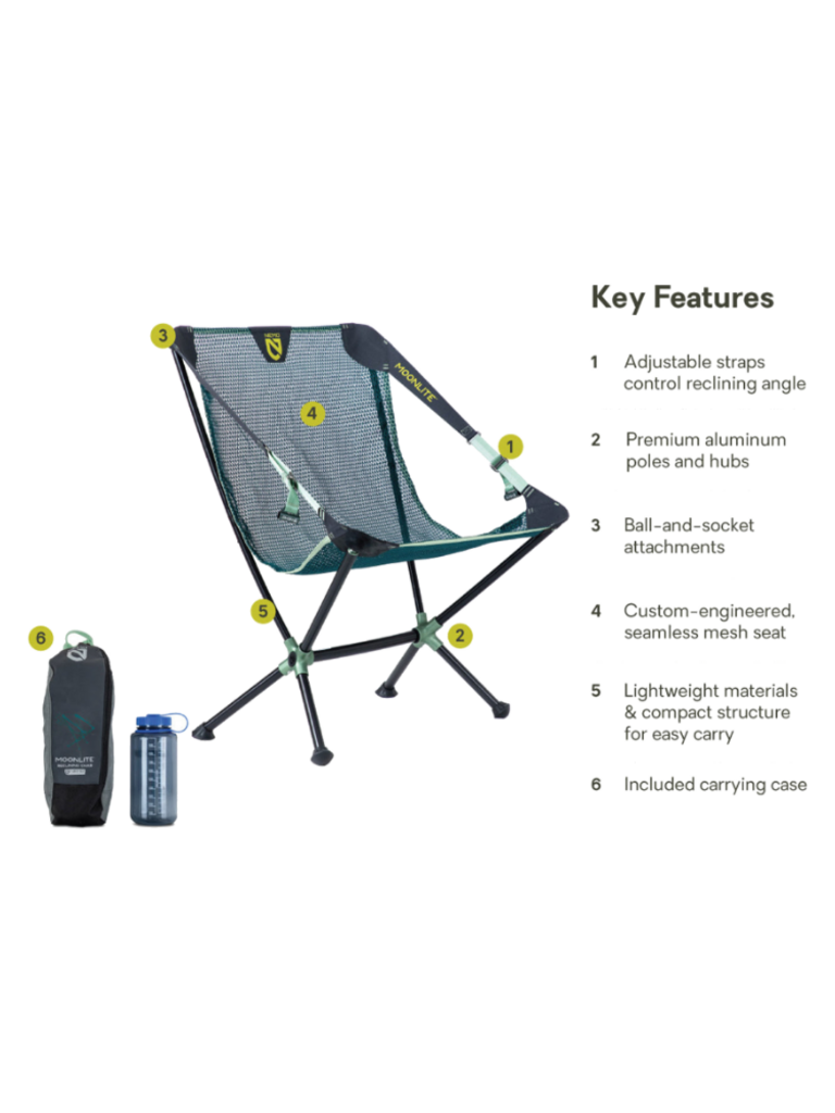 NEMO Moonlite Reclining Chair - Escape Sports Inc.