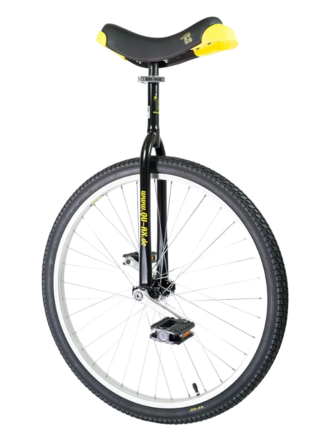 Club Unicycle Luxus  24" Freestyle Unicycle - Black