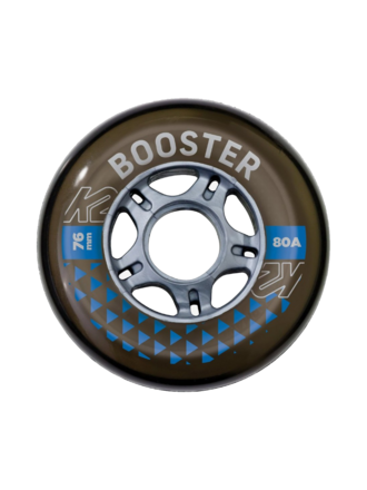 K2 K2 76mm, 80a  Rollerblade Booster Wheel w/ Bearings (8 pack)