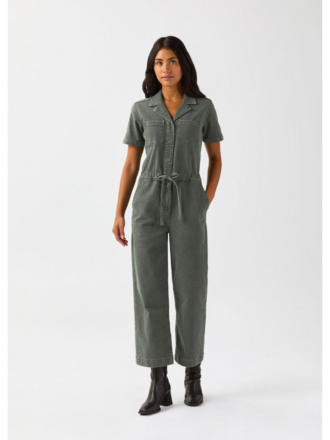 Duer Duer Women's Stretch Canvas Girlfriend Jumpsuit