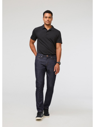 Duer Duer Men's Performance Denim Pant Athletic Taper - Heritage Rinse